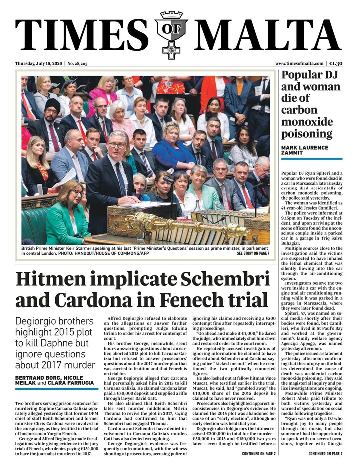 THE TIMES OF MALTA